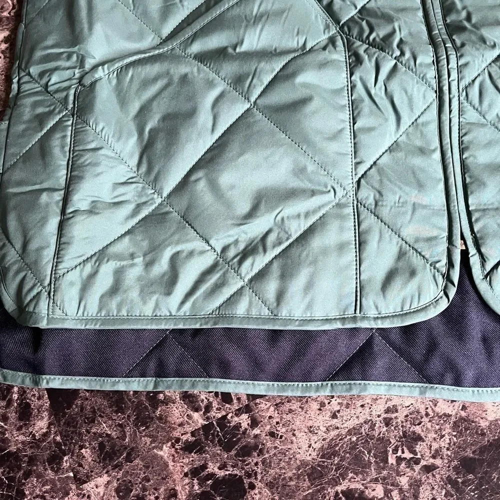 J Crew Men's Quilted Walker‎ Green Vest